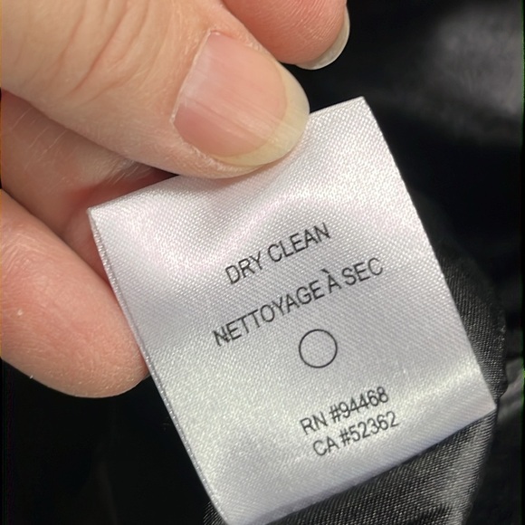 LAUNDRY by Shelli Segal Career City Faux Leather Metallic Tweed/Boucle Coat SZ M - Picture 14 of 16